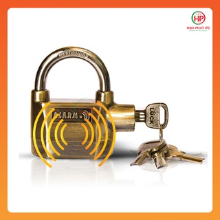 Ổ khóa chống trộm hai lõi k-8325 có còi hú