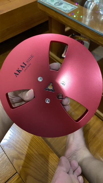 Đôi xương nhôm AKAI 7 inch Đỏ
