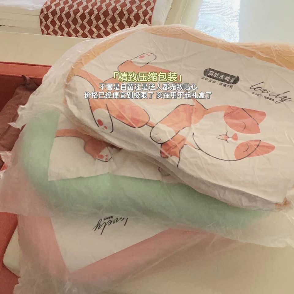 Gối Cao Su Non Chống Ngáy Chống Đau Mỏi Vai Gáy Mềm Mại Êm Ái - Cao Su TỰ NHIÊN kích thước 35x55 - #goicaosunon