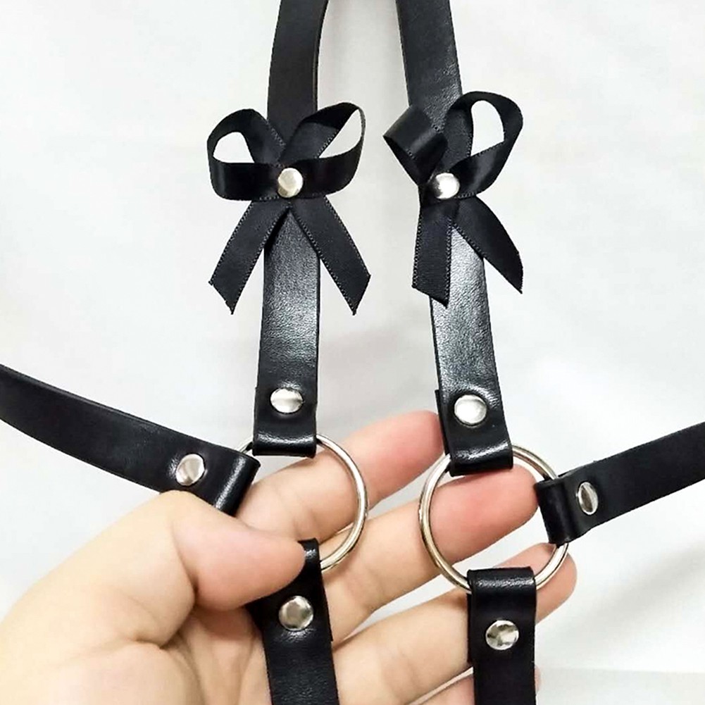 Đai nịt bít tất VARSBABY bằng da thời trang gợi cảm cho nữ