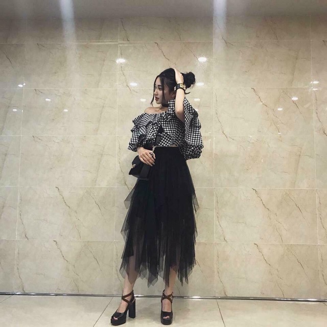 ⚡️FLASH SALE⚡️ CHÂN VÁY VOAN TUA RUA