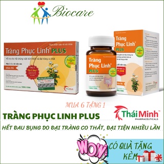 Tràng phục linh plus. Hỗ trợ người bị hội chứng ruột kích thích, viêm đại tràng đau bụng đi ngoài phân lỏng.