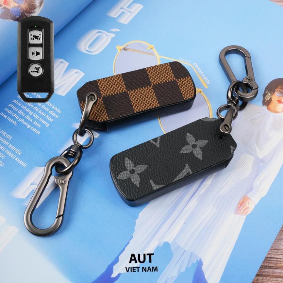 Bao da chìa khóa Smartkey Honda SH Handmade da xẻ túi cao cấp