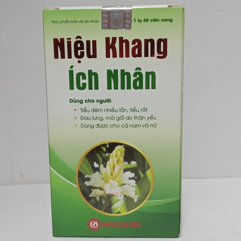 NIỆU KHANG ÍCH NHÂN – Hỗ trợ bổ thận, tăng cường chức năng thận, giảm tiểu nhiều, tiểu rắt, tiểu đêm nhiều lần (40 viên)
