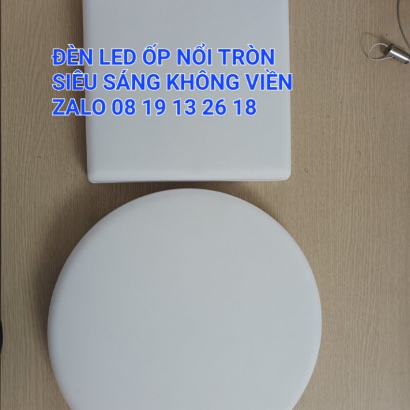 Đèn ốp trần, Đèn Led ôp nổi trần hình Tròn, Siêu Sáng, Không Viền ASIA 24W, 36W, 48W, bảo hành 2 năm
