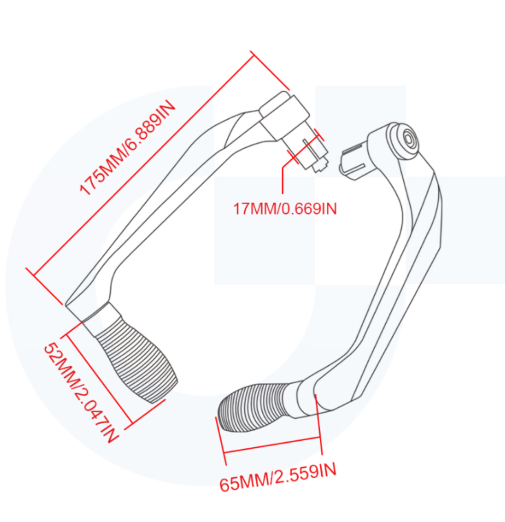 Tay Phanh Ly Hợp Bảo Vệ Tay Lái Xe Máy yamaha yzf r25 r15 r1 r6 r3