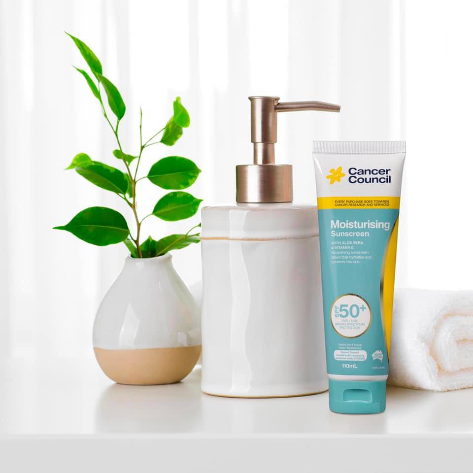 Kem chống nắng dưỡng ẩm Cancer Council Moisturising SPF50+/PA++++ 110ml