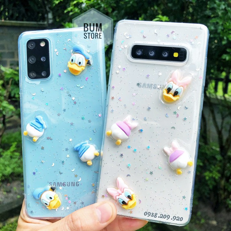 Ốp Lưng Silicon Trong Donald Samsung S20 Ultra / S20+ / Note 10 Plus / Note 10 / Note 9 / S9 Plus