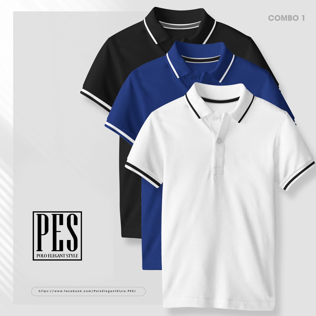 Áo thun Polo Basic nam Màu Vàng cổ bẻ vải cá sấu Cotton trẻ trung lịch lãm | BigBuy360 - bigbuy360.vn