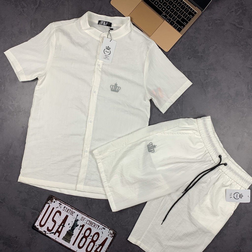 Bộ Đũi Nam - Bộ Thể Thao Nam Cộc tay chất liệu Đũi mềm mịn Trơn - BN47 - Xuowrng May Trung Kiên | BigBuy360 - bigbuy360.vn