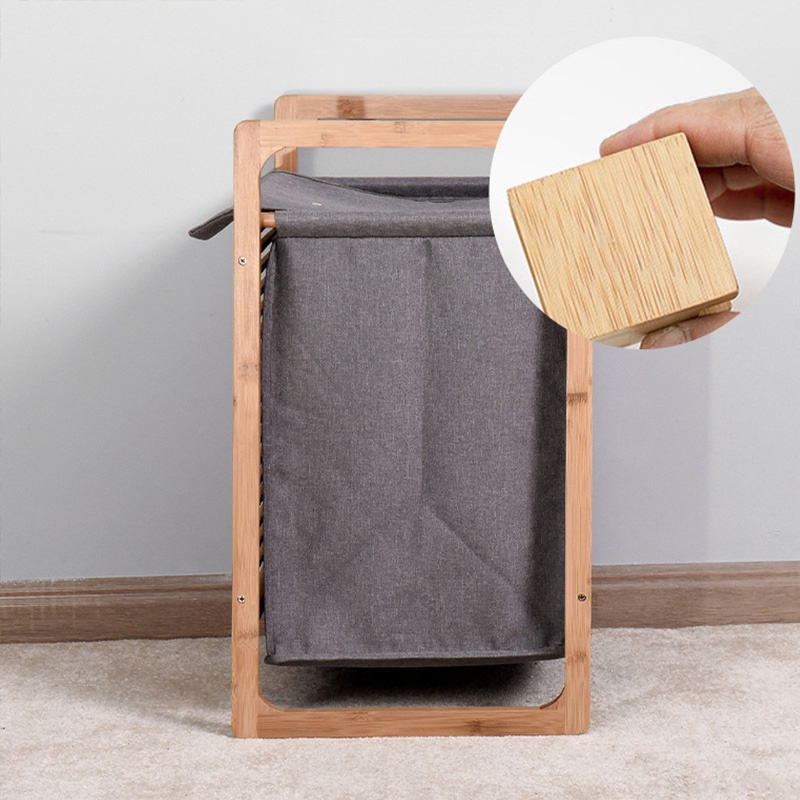 Aleta Giỏ Đựng Quần Áo Dơ Bằng Tre Sức Chứa Lớn