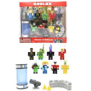 Mô Hình Roblox Heroes Robloxia - Gồm 8 Mô Hình + Phụ Kiện Xung Quanh