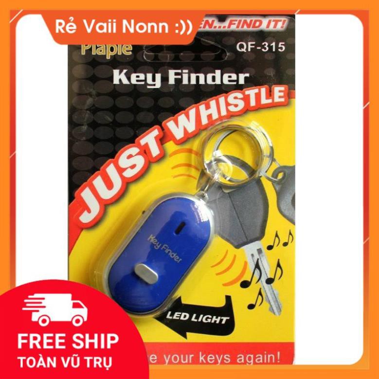 ⚡️KEY FINDER⚡️ Móc Chìa Khóa Huýt Sáo Gắn Thiết Bị Định Vị GPS Có Đèn Nhấp Nháy Chất Lượng Cao