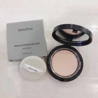 Phấn phủ dạng nén siêu mịn Innisfree Mineral Ultrafine Pact SPF25+/PA++