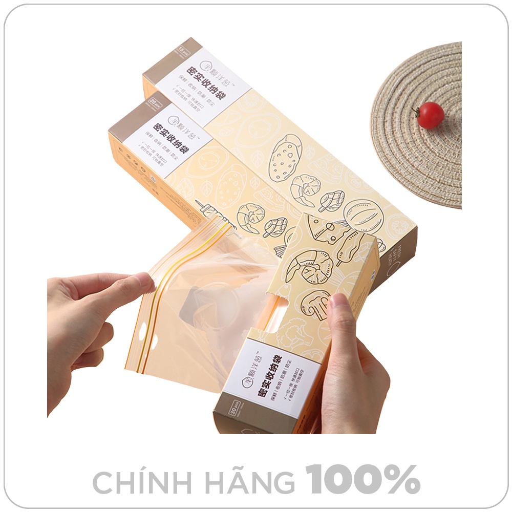 Túi Zip Bảo Quản Thực Phẩm Có Thể Tái Sử Dụng