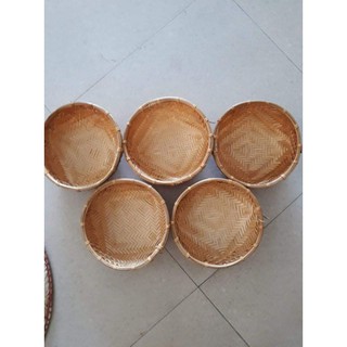 Thúng tre mini combo 5 cái size 20cm