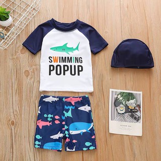SET 3 BỘ BƠI CÁ MẬP BÉ TRAI HÀNG TQCC