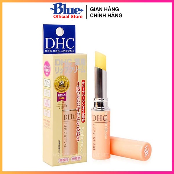 Son Dưỡng Môi DHC không màu Lip Cream 1.5g Nhật Bản