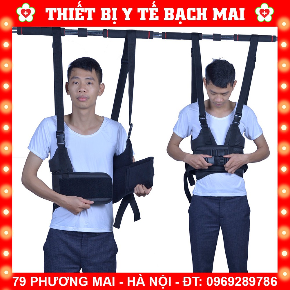  Đai Kéo Giãn Cột Sống Back Pain - Đai Treo Xà Đơn