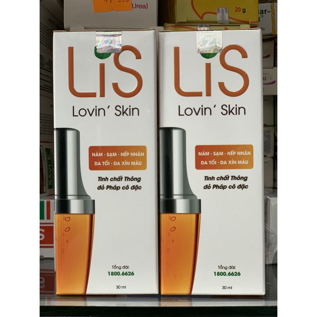 CHAI TINH CHẤT THÔNG ĐỎ PHÁP CÔ ĐẶC LIS Lis Lovin Skin