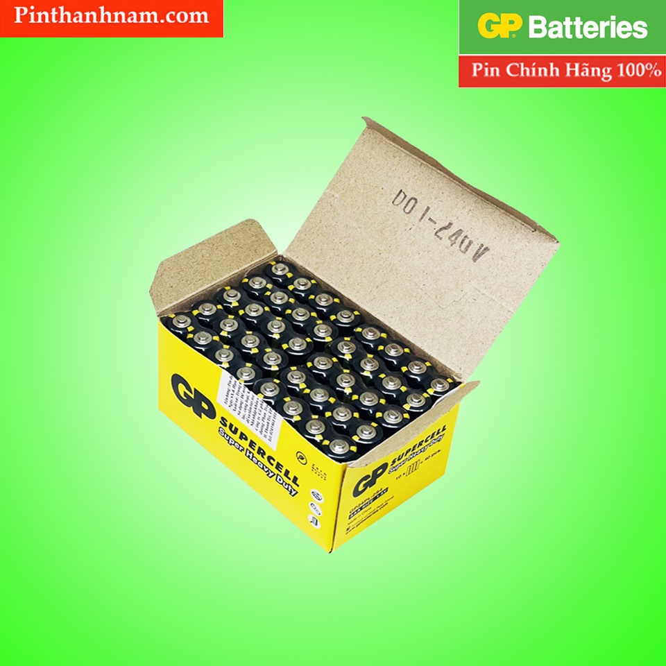 Hộp 40 viên pin AAA GP đũa supercell chính hãng dung lượng cao
