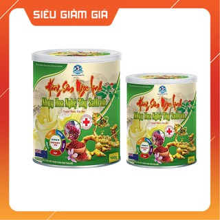 Sữa Bột Hồng Sâm Ngọc Linh Nhụy hoa nghệ tây Saffron Canxi nano tảo đỏ 400g