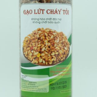Gạo lức cháy tỏi 300gram