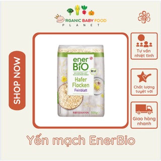 Yến mạch hữu cơ EnerBio nhập khẩu từ Đức cho bé từ 6 tháng tuổi - 500gr
