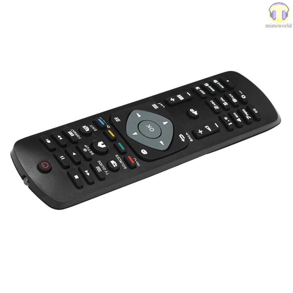 MIWO Universal TV Remote Control Wireless Smart Controller Replacement for PHILIPS LCD TV Smart Digital HDTV Black | BigBuy360 - bigbuy360.vn
