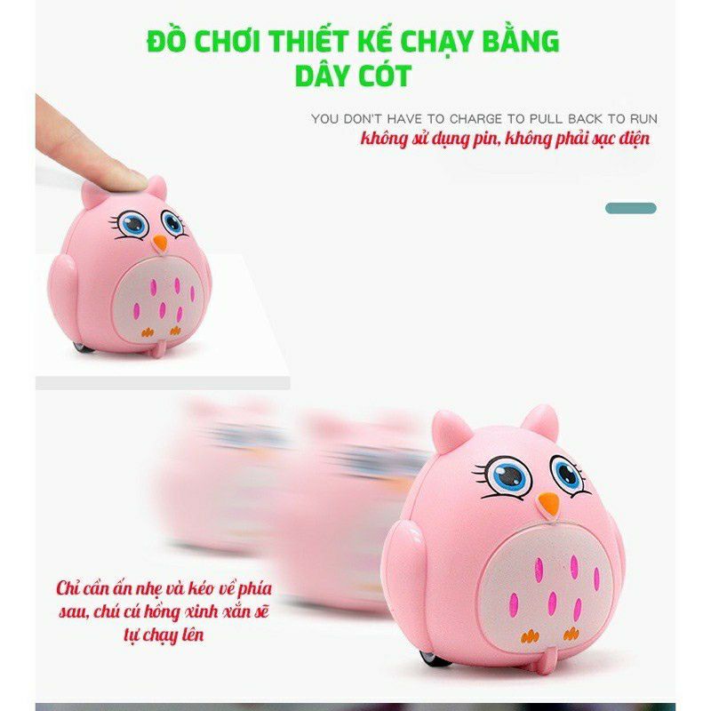 Đồ chơi thú nhỏ chạy trớn cót dễ thương