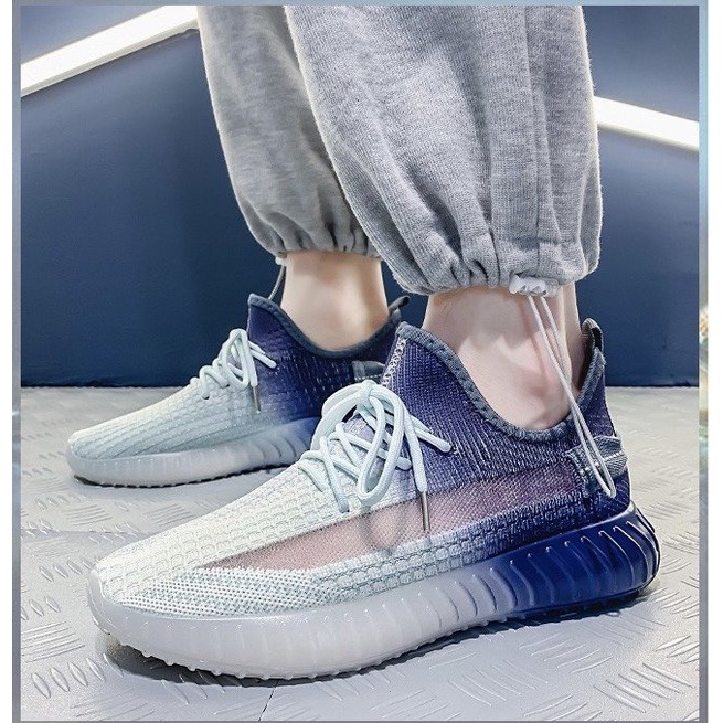 Giày thể thao nam - giày sneaker nam YZZ Đế Loang màu