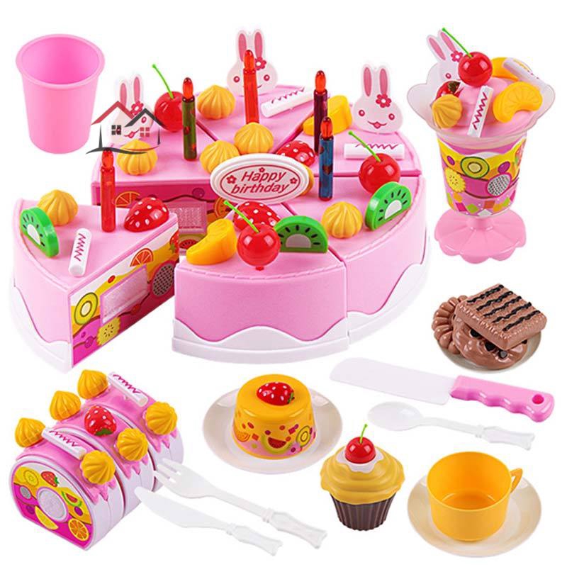 Bộ 38/54/75 Món Đồ Chơi Làm Bánh Sinh Nhật Cho Bé