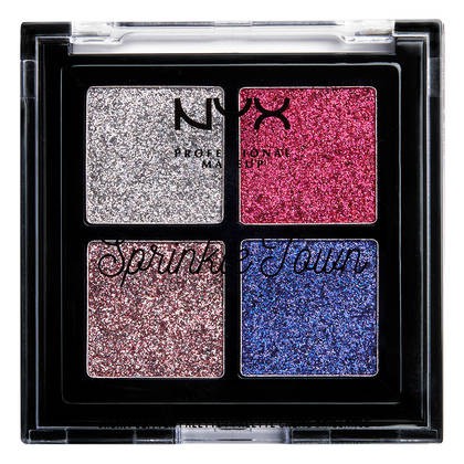 Bảng Phấn Mắt- NYX Sprinkle Town Cream Glitter Palette 1g x 4 Ô