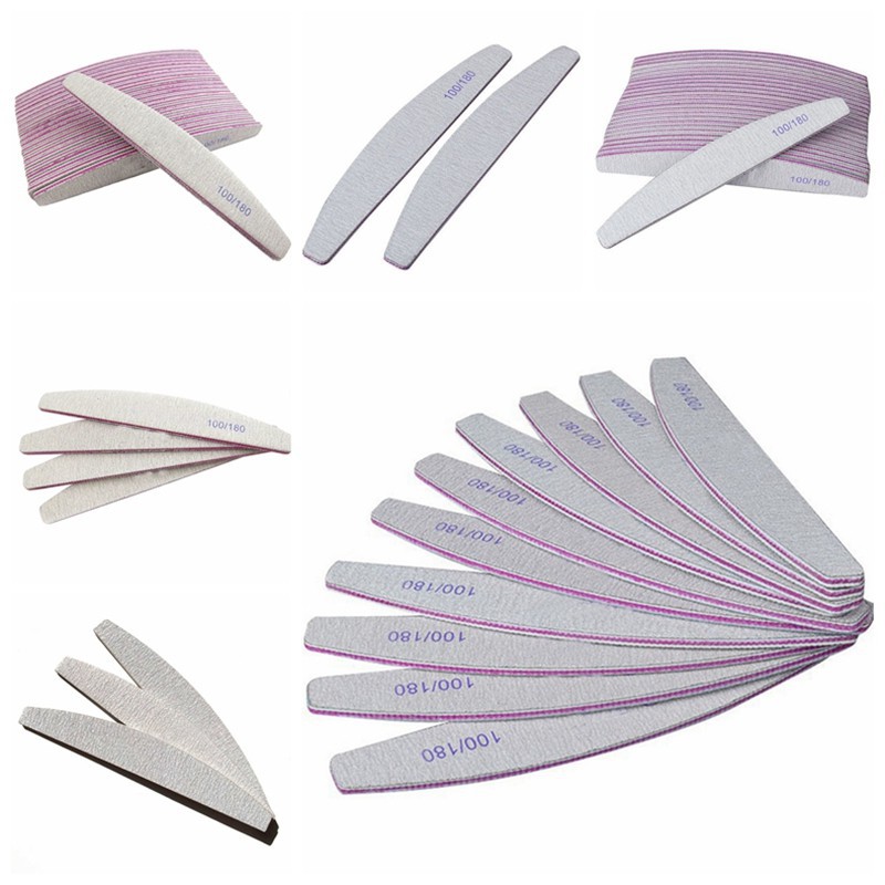 1/5PCS Nail Art Sanding Files Buffer Block Manicure