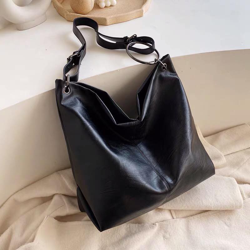 Túi tote da mềm đeo vai đựng A4 thoải mái P053