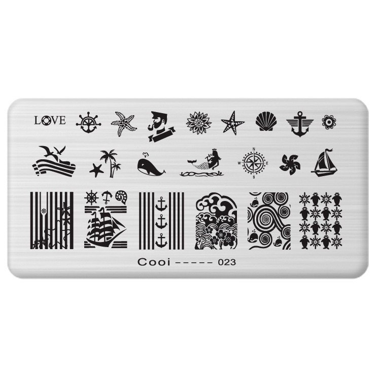 khuôn in hình móng ( mẫu 01-20 )