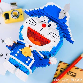 Bộ xếp hình 1000 miếng mô hình Doraemon (Có sẵn + Ảnh thật))