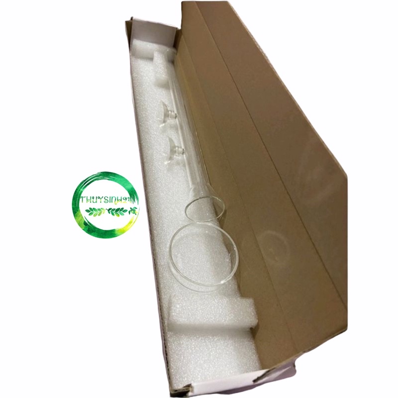 Bộ ống thủy tinh cho tép ăn - ống tép thủy sinh