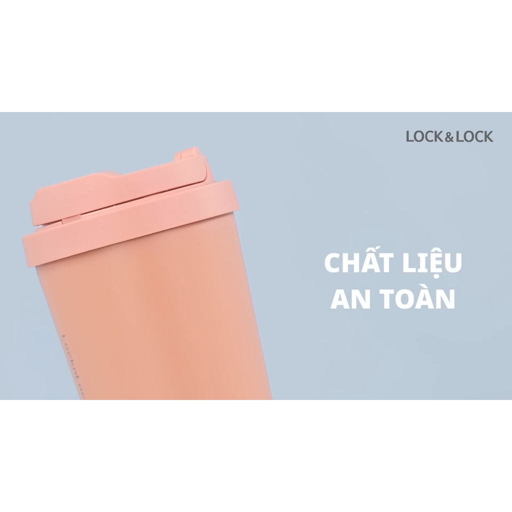 Ly Giữ Nhiệt Lock&Lock Energetic One-Touch Tumbler LHC3249 - 550ML - Bình Giữ Nhiệt Lock&Lock