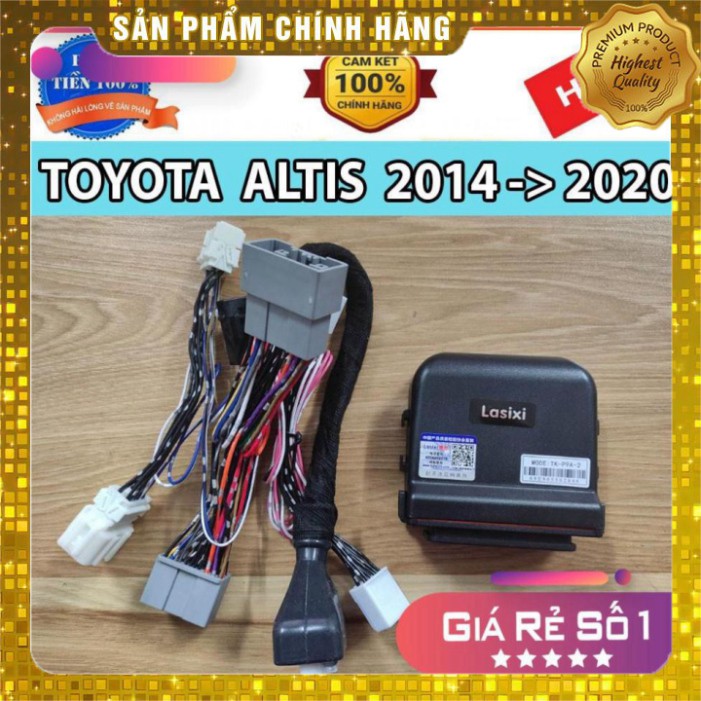 Tự Động Gập Gương Và Lên Xuống Kính Xe Altis 2014 đến 2020