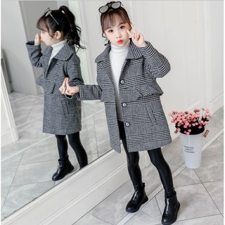 Áo khoác bé gái mùa đông 2019 - Áo khoác dạ hàn quốc cao cấp trẻ em