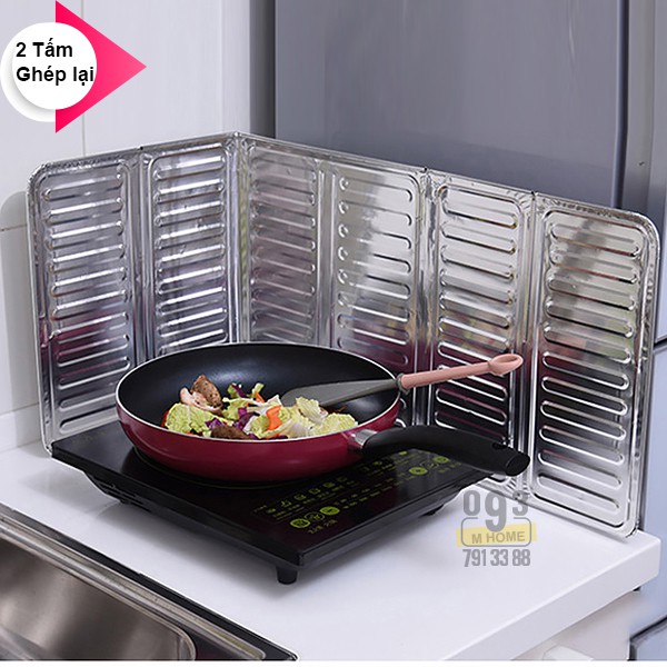 Combo 2 Tấm Che Văng Dầu Mỡ, Dụng Cụ Chắn Bếp