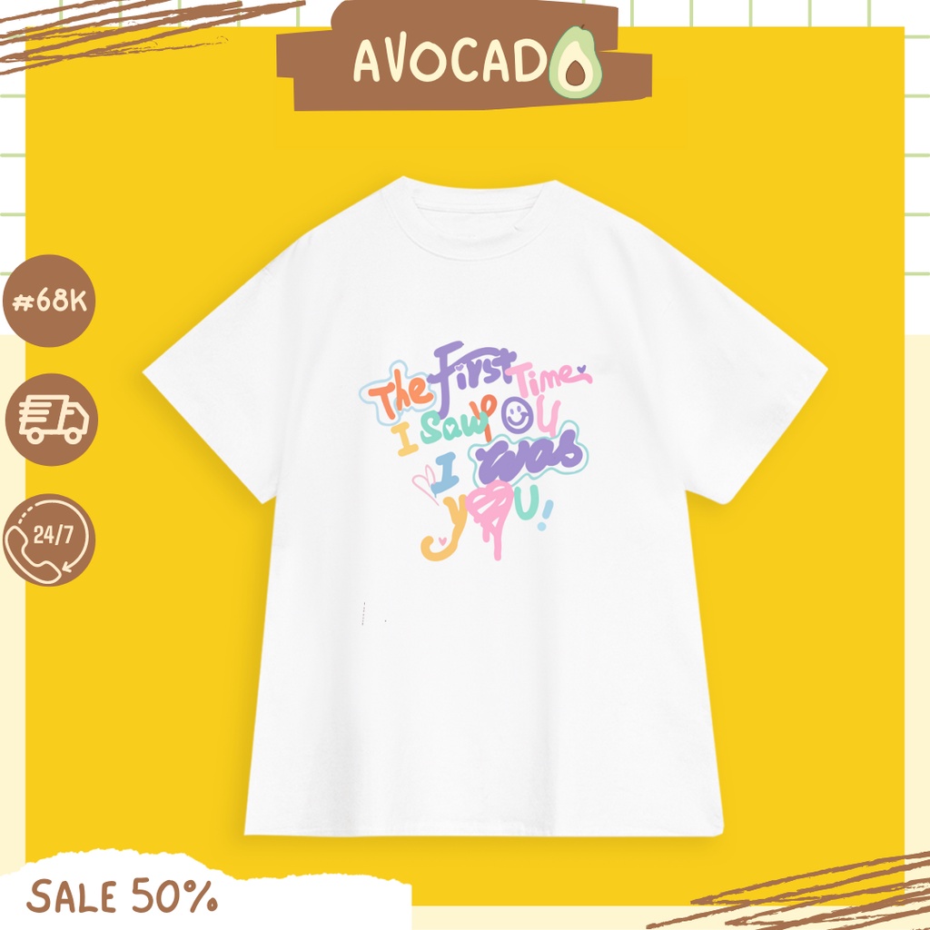 Áo thun nữ ngắn tay unisex, Form rộng, phong cách hàn quốc phù hợp nhiều lứa tuổi