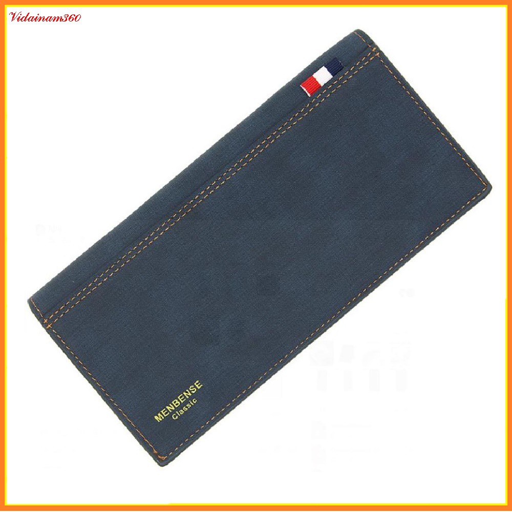 Bóp ví dài cầm tay thời trang da Pu cao cấp chống nước, có ngăn khóa và nhiều ngăn thẻ