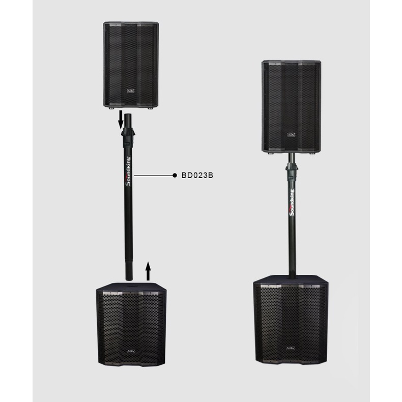 Chân chống loa Soundking DB023B chính hãng