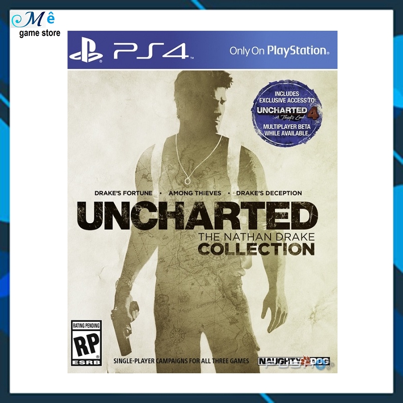 Đĩa game ps4 Uncharted collection