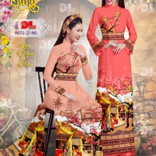 Vải áo dài tết