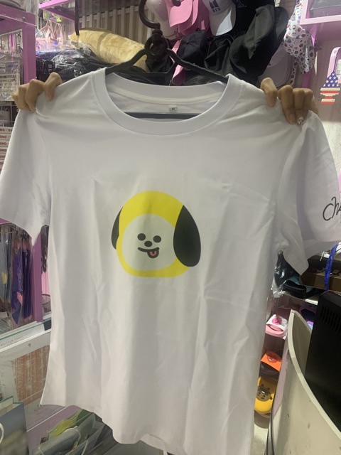 Áo phông BT21 ngắn tay - Áo Tata Cooky Chimmy Shooky