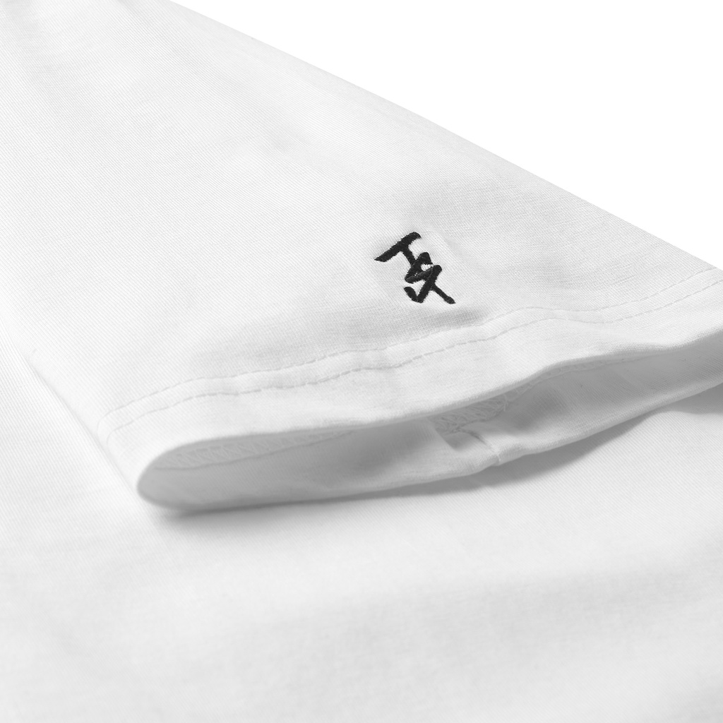 Áo Thun TSUN Logo - Trắng - [UNISEX] - In Nổi