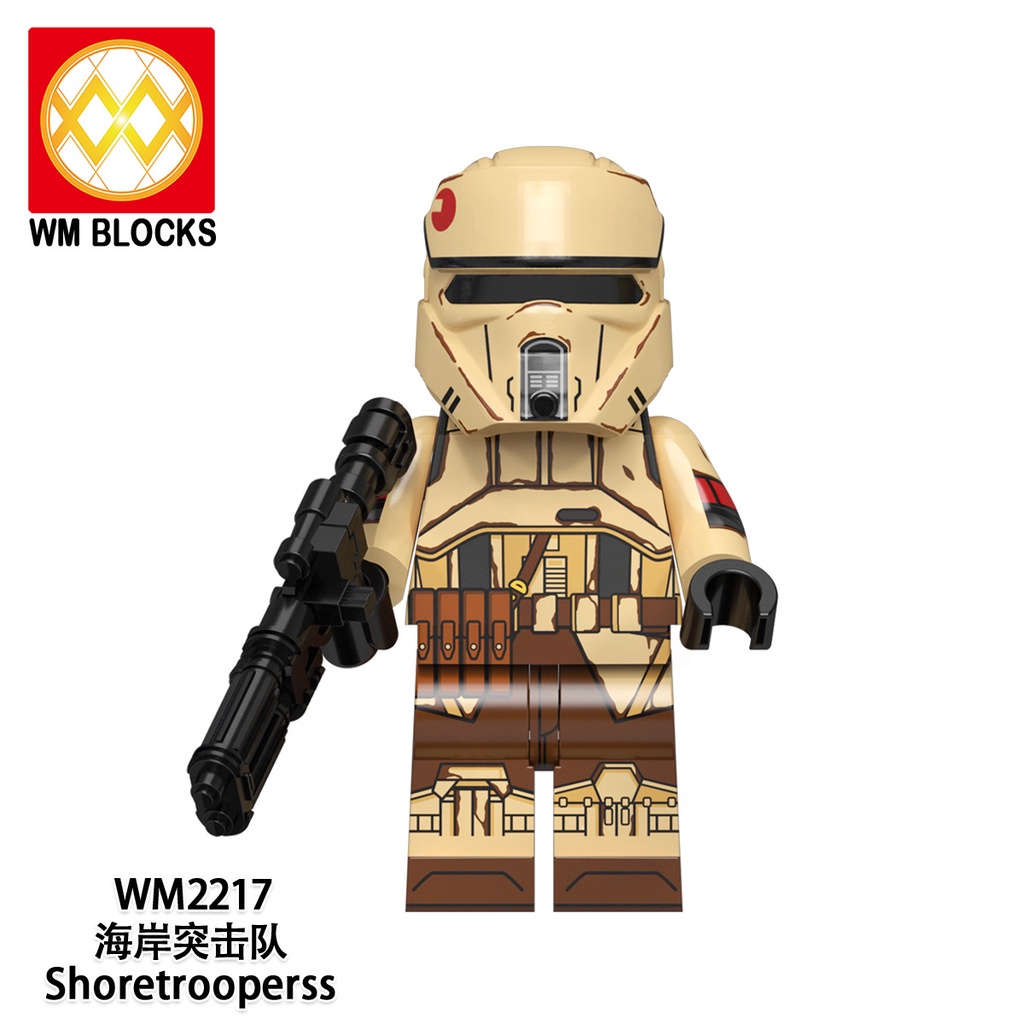 Minifigures Đồ Chơi Lắp Ráp Nhân Vật Trong Phim Star Wars Cuộc Chiến Giữa Các Vì Sao WM6122